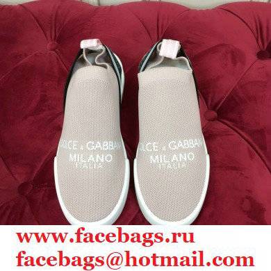 Dolce  &  Gabbana Slip On Sneakers with Logo 06 2021